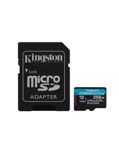 Kingston 256GB microSDXC Canvas Go Plus 170R A2 U3 V30 Card + ADP