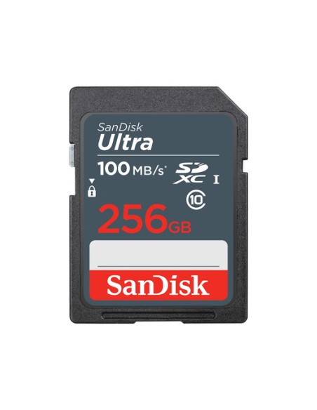 SanDisk Ultra 256GB SDXC Memory Card 100MB s