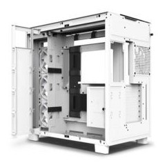 H Series H9 Elite Edition Atx Mid Tower Chassis All White Color