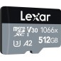 Lexar 512 GB Professional 1066X Uhs-I U3 V30 A2 Microsdxc Hafıza Kartı + Sd Adaptör LMS1066512G-BNANG