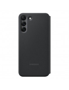 Samsung Galaxy S22 Smart LED Kapak EF-NS901PBEGWW - Siyah (Samsung Türkiye Garantili)