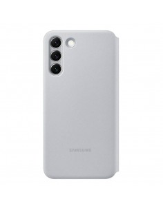 Samsung Galaxy S22 Smart LED Kapak EF-NS901PJEGWW - Açık Gri (Samsung Türkiye Garantili)