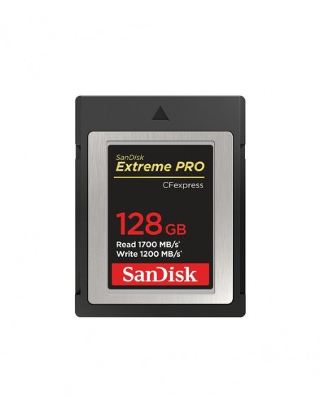 SanDisk Extreme PRO CFexpress Card Type B, 128GB, 1700MB s Read, 1200MB s Write