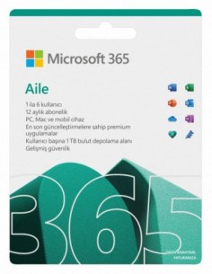 Microsoft 365 Aile   Elektronik Lisans